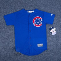 시카고 클럽 야구유니폼 상의 베이스볼 블루 저지