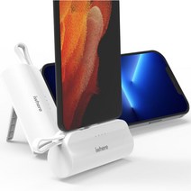 휴대용 핸드폰 미니 보조배터리 C타입 G6 V40 플립 무선 갤럭시버즈 고속충전 노트5 V35 팔핀 폴드 G7 스마트폰 G8 8핀 V50 태블릿, MAIN C 커넥터