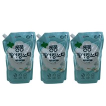 퐁퐁 베이킹소다 1.2L 깔끔한 민트향 3개