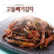 [웰빙촌]여수고들빼기3kg, 3kg, 1박스