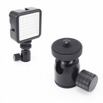 플레이트 DSLR 카메라 볼헤드 스트로보 플래시 마이크 액션캠, 색상/레드