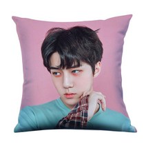아이돌 사진 베개 인쇄 쿠션 굿즈 팬 얼굴 코팅 자체 제작, 양면 프린팅 주문 제작