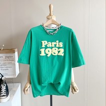 (당일발송) 자체제작 1982 엠보 프린팅 반팔 티셔츠