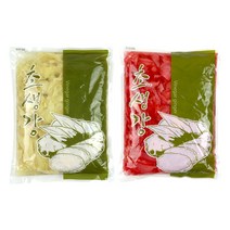 10세트한정특가 자연미가 초생강 1.3kg x1팩 /백초생강 적초생강 생강초절임 맛있는반찬, 2. 적초생강 1.3kg x 1팩, 1개