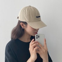 슈프림 자수 볼캡 야구모자 데일리 캡모자