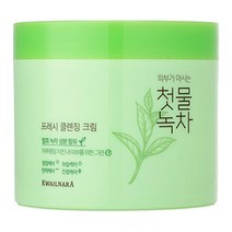 과일나라 첫물녹차 프레시 클렌징 크림 300g, 상세페이지 참조