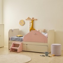 한샘 샘키즈 수납침대 SS_풋보드형, 라이트메이플(B)
