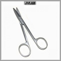 스테인레스 스틸 수술 가위 실험실 의료 가정용 조직 연습용 직선 원형 125 cm 14 16 18cm, Straight round 140mm