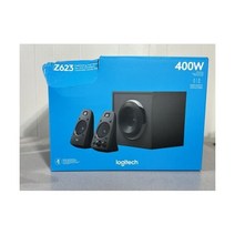 로지텍 Z623 400W THX 사운드 3-피스 블랙 스피커 시스템 980-000402 BOX DMG