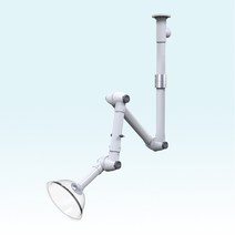 [노바복스] 다관절 국소배기장치 암후드75파이(돔+브라켓) KP8-2D