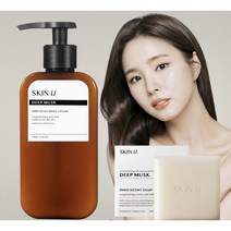 스킨유 향좋은바디로션 퍼퓸 350g+비누100g, 딥머스크
