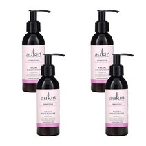 Sukin (수킨) Sukin 페이셜 모이스쳐라이저 민감성 125ml(4.23fl oz), 4개