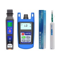 광파워 메타 미터기 Orientek TFI-40 광섬유 식별자 + VFL LED 빛 opi 라이브 검출기 파워 미터, 07 Combo B
