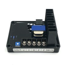 GB160 GB170 브러시 발전기 AVR 220V 단상 380V 삼상 자동 전압 조정기 안정기 디젤 발전기 부품, 02 GB170  3phase