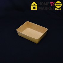 돌떡포장 샌드위치(용기) DRP-1(KP) 크라프트 50개/16봉 샌드위치케이스 핫도그트레이/뚜껑별도