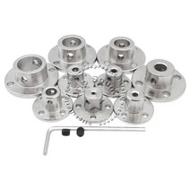 MDPS커플링 자동차 현대호환 2mm/3mm/3.17mm/4mm/5mm/6mm/6.35mm/7mm/8mm/10mm/11mm/12mm/14mm 경질 플랜지, 12 1pcs 12mm