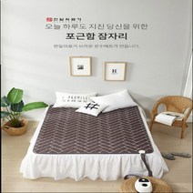 무소음 한일꽃잠 싱글 더블 퀸 온수매트/한정수량20장/BIG세일중, 더블사이즈 1450x2000mm