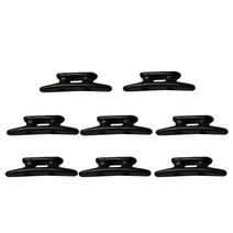 닻 보트 앙카 8pcs 해양 보트 나일론 클리트 3 인치 카약 요트 블랙 2 홀 소형, 없음