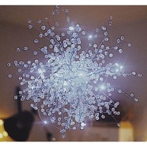 무드등 수유등 특이한무드등 꿈 민들레등 안개꽃등 안개꽃 등 무드등 취침등, 민들레 라이트 화이트 라이트 배터리 모델(아크릴 비즈)