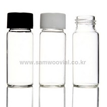 스크류캡바이알25ml(30x60), 흰색, 테프론라이너