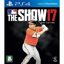 PS4 MLB 더 쇼 17영문판 중고, 시디 케이스 깨끗한 중고