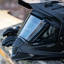 핀락 포그시티 오토바이 헬멧 김서림방지 필름-엔듀로 타입 (접착식 타입), 풀페이스 스몰