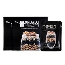 블랙선식 2박스(50포) 블랙푸드 선식, 없음