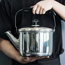 물끓이는 국산 인덕션 스텐 들통형 대형 주전자 3L 5L 7L 9L, 7.2L
