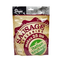정품 CHARD ISS-25C 이탈리아 소시지 시즈닝 11.3 kg(25 파운드)