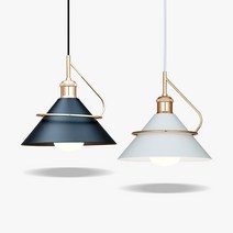 프린스 1등 펜던트 식탁등 주방 조명, 프린스 1등 펜던트 화이트 램프 전구색(노란색)