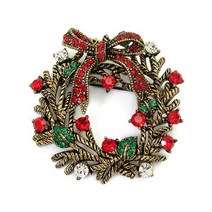 크리스마스 리스 브로치2