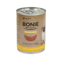 강아지 캔 간식 대용량 통조림, 치킨