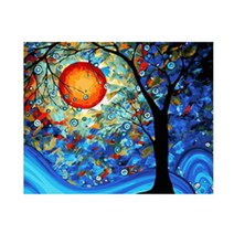 DIY명화그리기 유화 페인팅 재물을부르는나무40X50, 단품