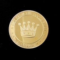 치아 요정 금 도금 기념 동전 크리 에이 티브 변경 선물 실제 금속 암호화, [11] crown