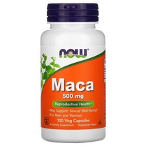 (해외)나우푸드 Now Foods 마카 500mg 100정 Maca 500 mg, 1개