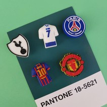 자동차 축구 신발 꾸미기 실내화 파츠 악세사리 장식 5P 세트