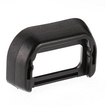 focusfoto eyecup 뷰 파인더 접안 렌즈는 sony alpha a6500 a6400 ilce-6500 ilce-6400 미러리스 카메라 바디 블랙에 맞는 아이 컵