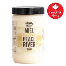 피스리버허니 캐나다 오가닉 유기농 생꿀 Peace River Creamed Raw Organic Honey 1kg (캐나다산), 1병