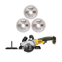 디월트 아토믹 전동 원형톱 DCS571B + 톱날 세트, DCS571B + 40T 3개세트