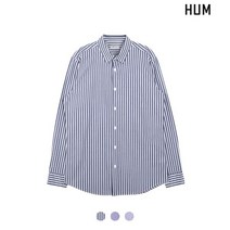 흄 남 고밀도 슬림 스트라이프 셔츠 FHOSCSL131P