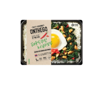 아워홈 온더고 태국식 치킨 시금치 덮밥 320g, 태국식 치킨&시금치덮밥