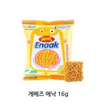 게메즈 에낙 라면 과자, 16g, 9개