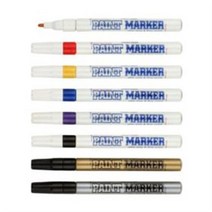 문화연필 세필 페인트마카 흰색, 백색, 1타 12개입