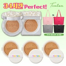 틴톤 진주 커버쿠션 5개 용량 아가타 엠보싱백 1종(색상 무작위), 색상:21호, 단품