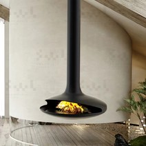 벽난로 고급 화목난로 전원 주택 나무 보일러 도시형, 장작 + 직경 600mm + 3m 파이프
