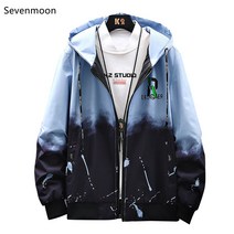 Sevenmoon 오버핏 간략하다 여름남자 데일리 경박스럽다 재킷 (M-8XL)