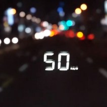 자동차 HUD 헤드업 디스플레이 OBD GPS 겸용, 3S-M7