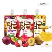 [12팩] 로엘 팅글 곤약젤리 리치 패션후르츠 골드키위맛 (80g x 12팩), 패션후르츠맛 12팩
