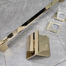HLBATH 프리미엄 골드 휴지걸이 욕실 악세사리4품SET kangini*85223645ps, 1, 본상품선택