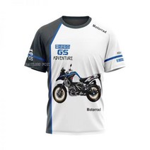 남성용 오토바이 레이싱 티셔츠 빠른 건조 BMW R1250 GS 모토라드 어드벤처 스포츠 레이싱 모토크로스 여름